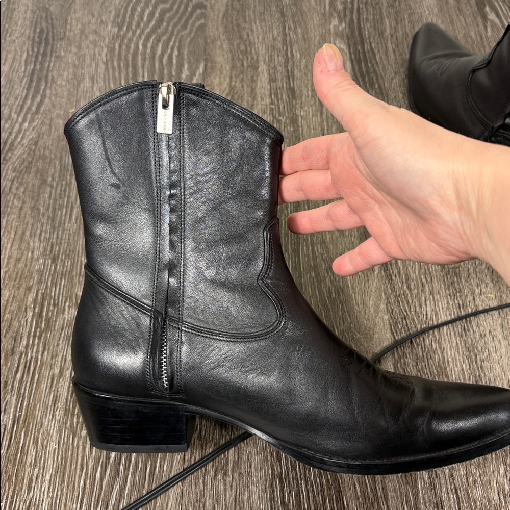 Anine Bing Elton Boot in Black - Picture 13 of 16